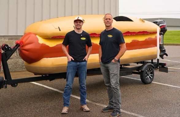 Conner Sonnenberg Partner With Line X Hot Dog